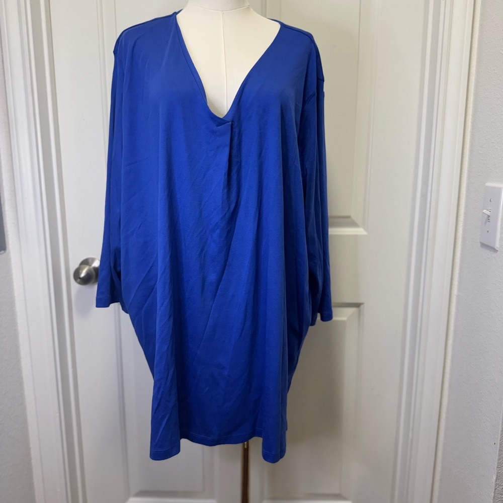 Lands' End Classic Blue Top - Picture 6 of 7